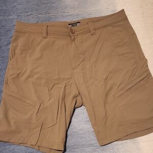 Gander Mountain Tan Flat Front Shorts